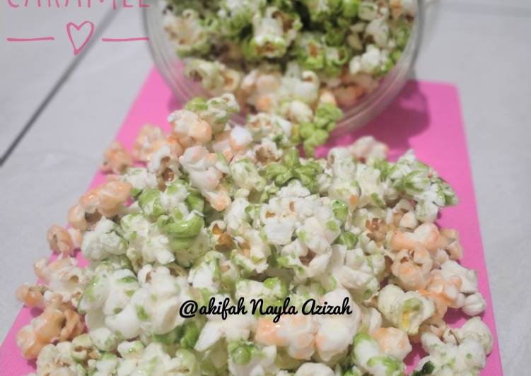Resep: Popcorn caramel yang Renyah