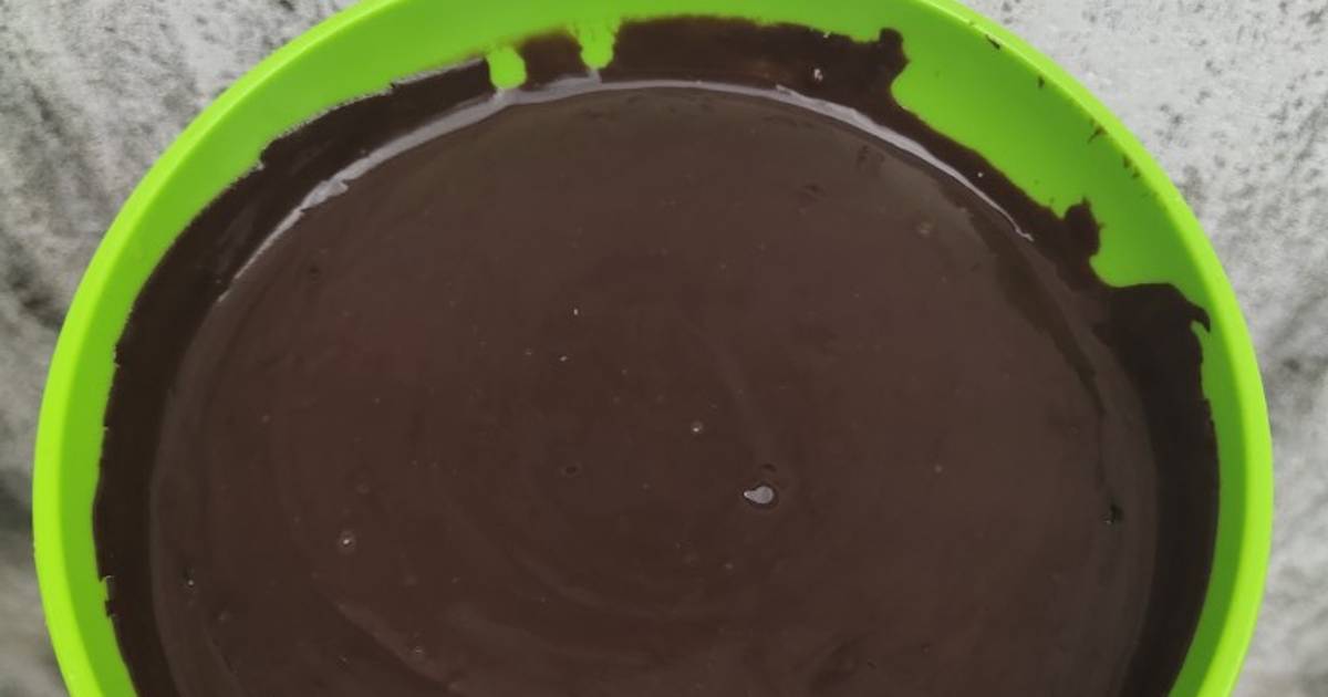 Resep Ganache/ Glaze Coklat Donat Oleh Dei24 - Cookpad