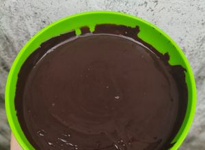 Foto resep Ganache/ Glaze coklat donat