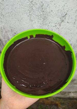 Foto resep Ganache/ Glaze coklat donat