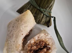 Foto resep Bacang Beras Isi Ayam Kecap