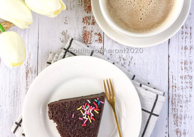 Japanese Chocolate Souffle Cake