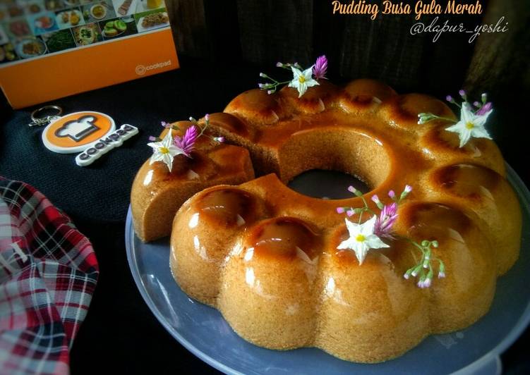Pudding Busa Gula merah