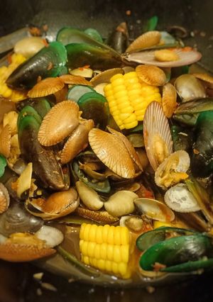 Foto resep Kerang Mix Masak Pedas