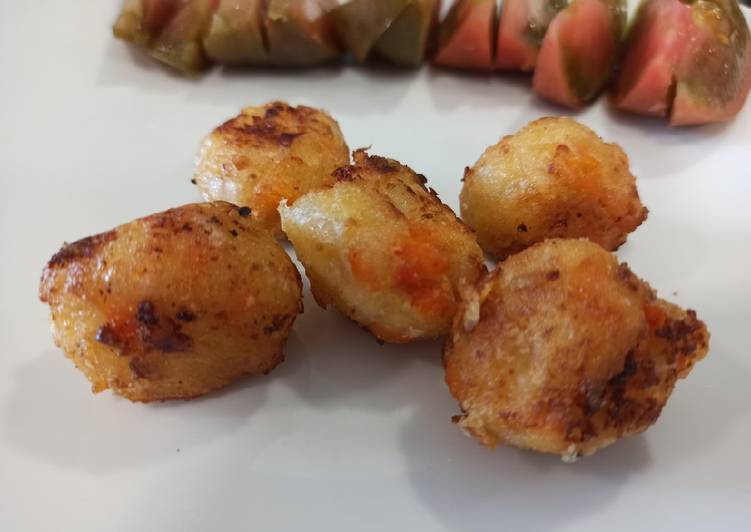 Albóndigas de garbanzos y verduras (BLW)