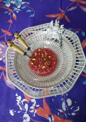 साबूदाना हलवा (Sabudana halwa recipe in hindi) रेसिपी मुख्य फोटो