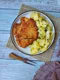 Chicken Schnitzel With German Potato Salad