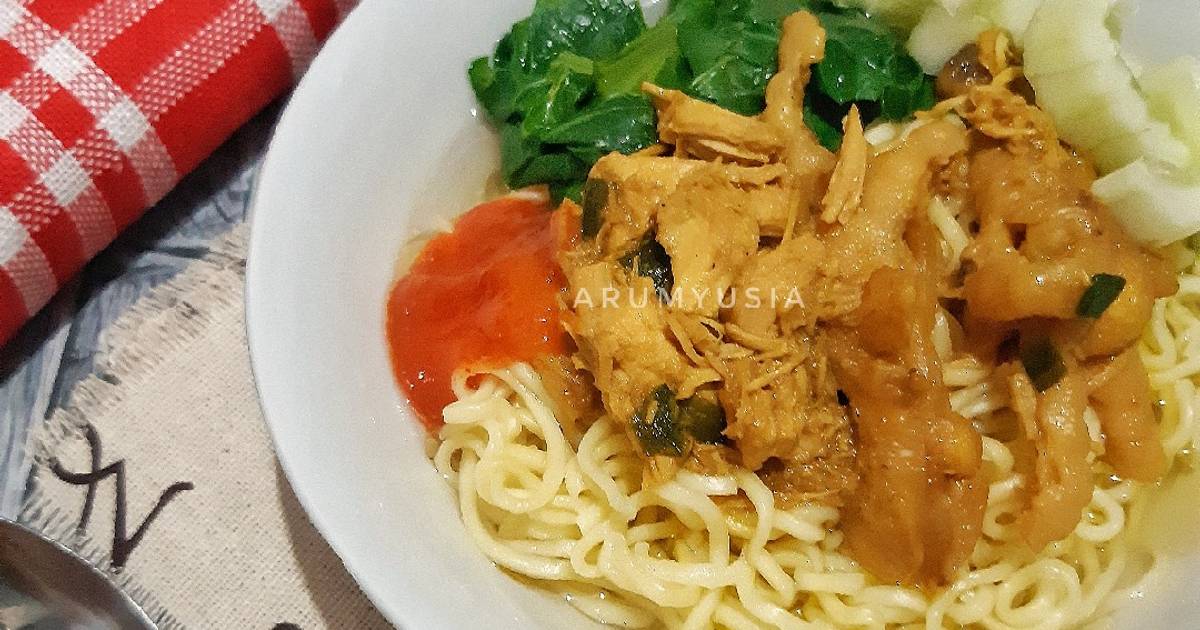 941 Resep Mie Ayam Abang Abang Enak Dan Mudah Cookpad