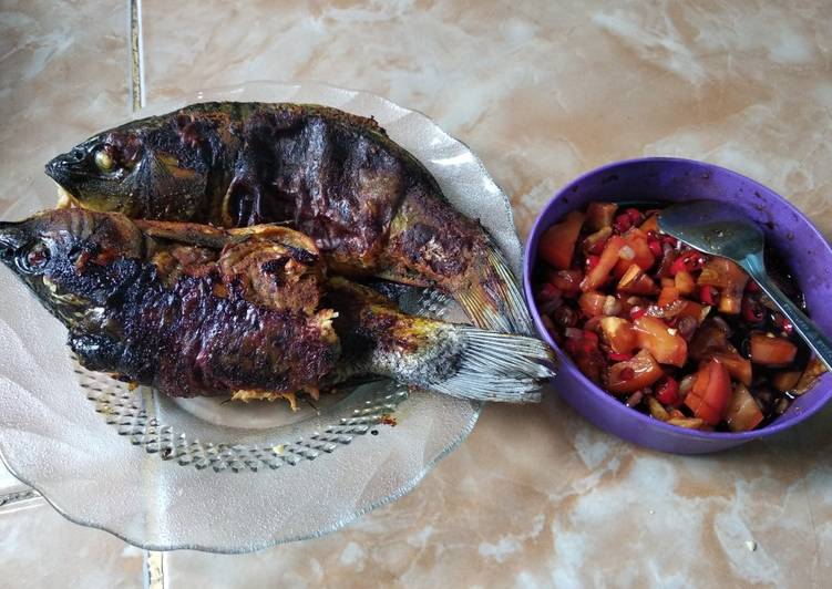 Resep Ikan panggang kompor yang nikmat Untuk Jualan