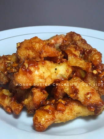 Cara Mudah Membikin Resep Honey butter chicken yang  Bikin Ketagihan Anti Ribet, Lezat