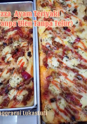 Foto resep Pizza Ayam Teriyaki (Tanpa Ulen tanpa Telur)