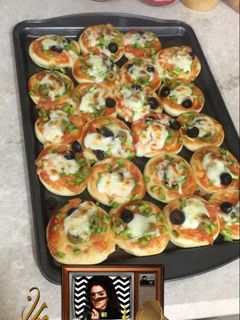 صورة لوصفة بيتزا🍕
