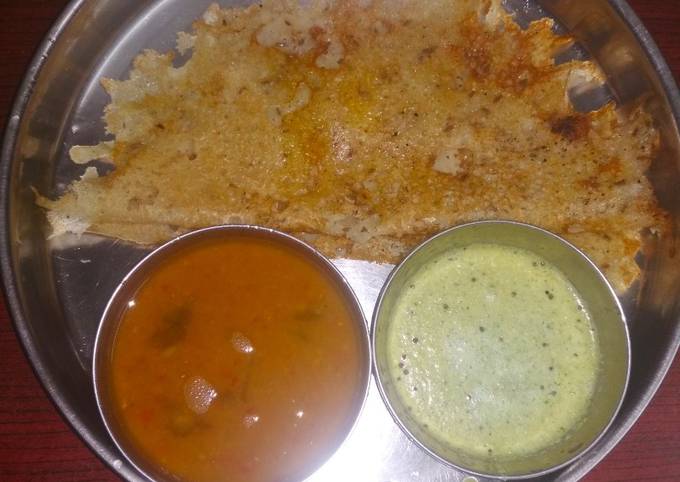 Rava Dosa in Resturant style!!!!