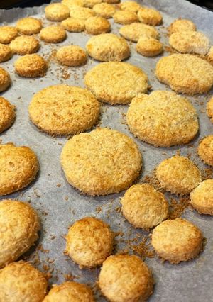 Kókuszos keksz recept fotója