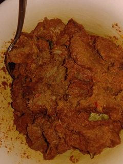 Foto resep Rendang daging bumbu pasar