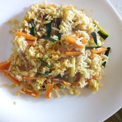 A picture of Vegetable rice.