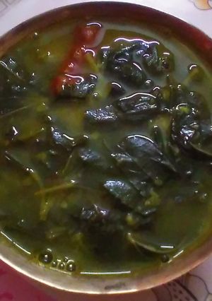 পাট পাতার ডাল(Pat patar Dal Recipe in Bengali) রেসিপির প্রধান ছবি