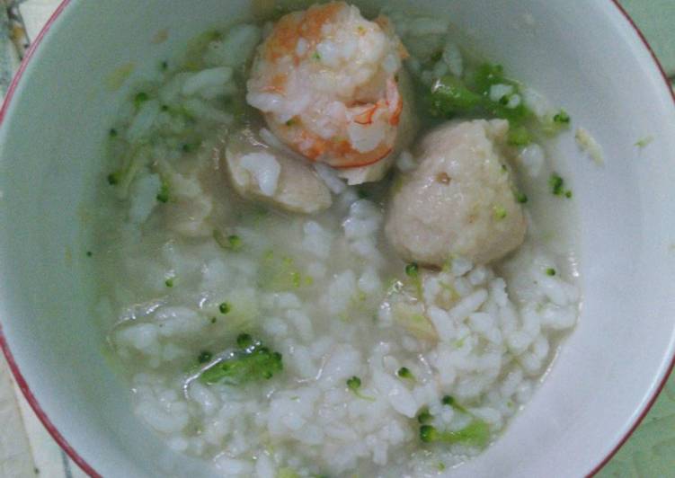 Sop bakso udang mpasi 11+