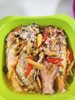 Foto resep Steam ikan kerapu