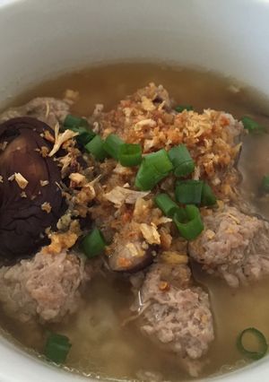 รูปของ ข้าวต้มหมูสับ เห็ดหอม