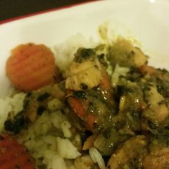 A picture of Slow Cooker Thai Green Curry Chicken.