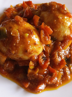 A picture of Coconut Egg Curry.