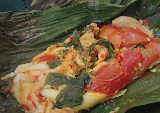 Resep Pepes Jamur Tiram Oleh Dewi Pras Cookpad