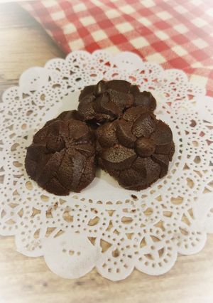 Foto resep Kukis Coklat Putih Telor