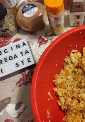 Foto di Cous Cous con Zucca e Cannellini
