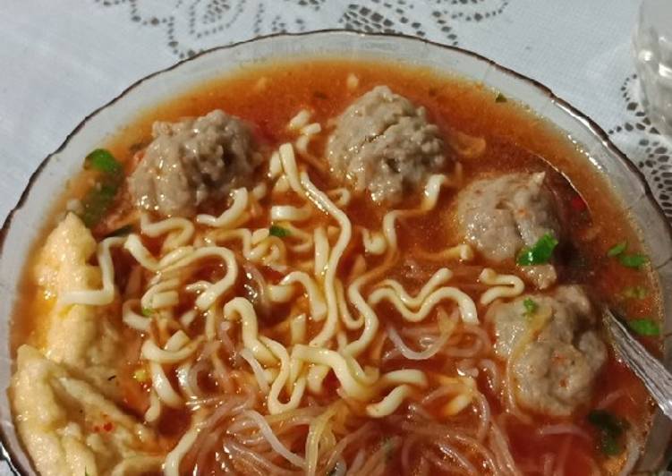 Resep Bakso Sapi Homemade 👌 Anti Gagal