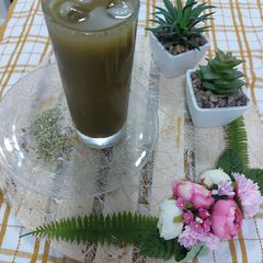 A picture of Fennel sharbat.