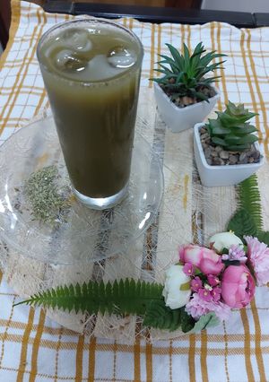 A picture of Fennel sharbat.