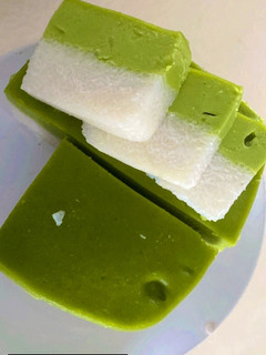 Foto resep Kue talam ketan pandan durian / kue seri muka