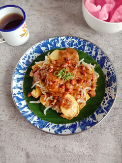 Foto resep Tahu tek Surabaya / tahu telur Surabaya