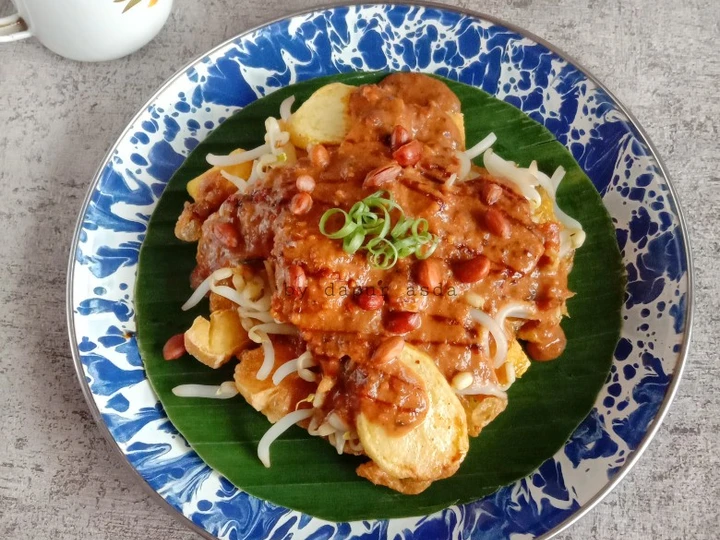 Cara Mudah Membuat Resep Tahu tek Surabaya / tahu telur Surabaya yang Bikin Ngiler Anti Ribet, Lezat