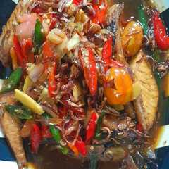 A picture of Pindang Tongkol Sambal Kecap.