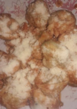 Una foto de Agñolotis de acelga, calabaza y queso, con salsa de garbanzos