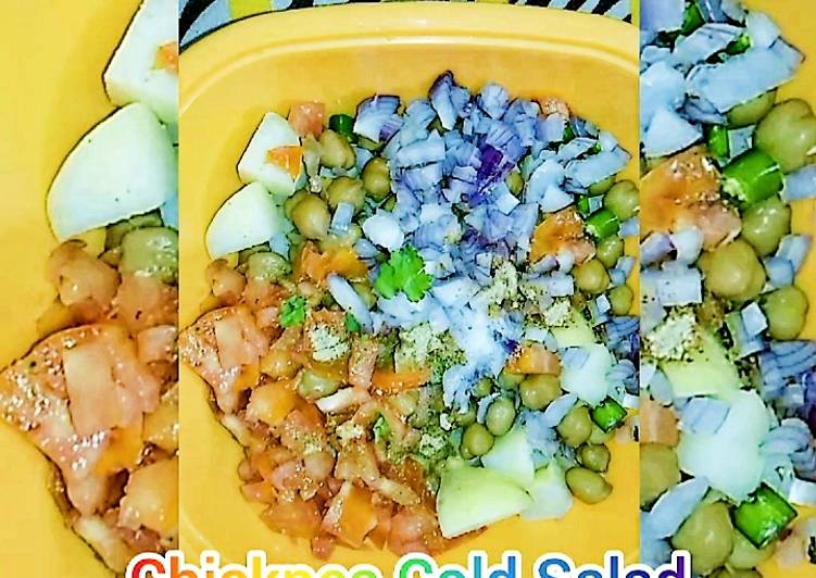 Simple Way to Make Speedy Chickpea cold Salad🥗