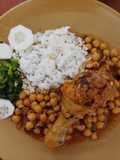 Pollo con garbanzos súper fácil