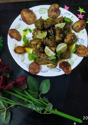 A picture of Chicken Cafreal.