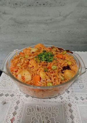 A picture of Tahiri (Awadhi) Pulao.
