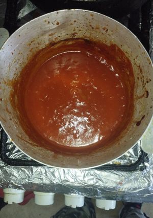 Une photo de Ma recette de ketchup maison light