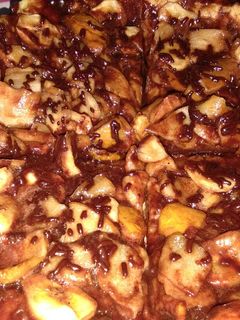 Foto resep Pizza Teflon Manis Pisang Coklat