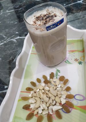 A picture of Milkshake- Chocolate shake.
