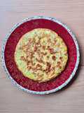 Tortilla de alubias blancas al ajo 🫘🧄 (versión vegetariana de una receta tradicional catalana)