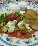 Ensalada a la huerta con palta y semilla de chía 🥑
