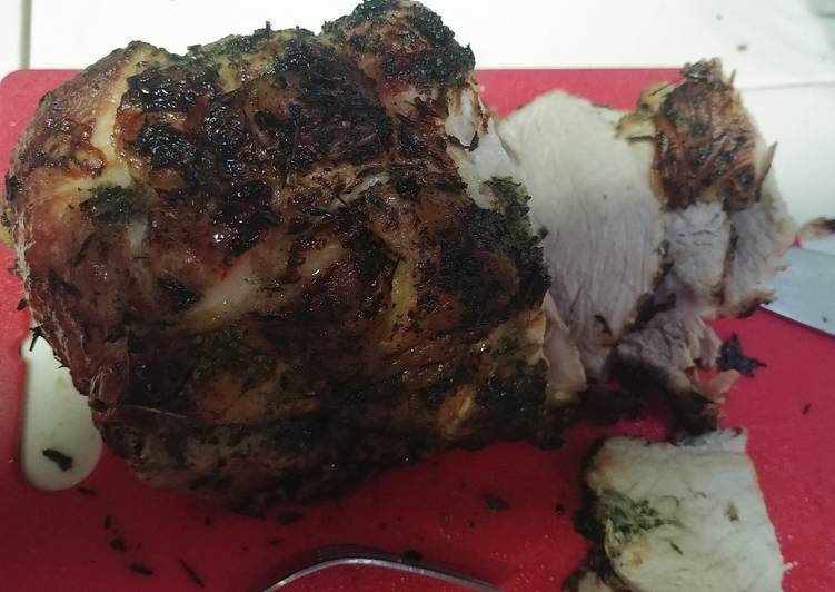 How to Make Homemade Rotisserie Pork Sirloin Roast