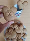 Galletas sabor a Disney. Mickey y Minnie sin cortante
