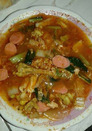 Foto resep Seblak pedas