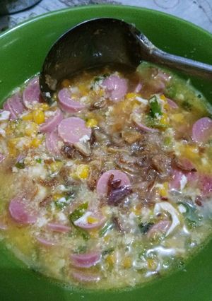 Foto resep Sup ayam jagung sosis